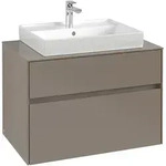 Villeroy & Boch Collaro Waschtischunterschrank 800 x 548 x 500mm - Graphite