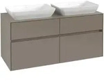 Villeroy & Boch Collaro Waschtischunterschrank 1200 x 500 x 548mm - Wine Red