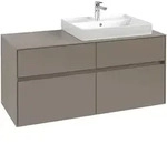 Villeroy & Boch Collaro Waschtischunterschrank 1200 x 548 x 500mm - Soft Green