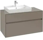 Villeroy & Boch Collaro Waschtischunterschrank 1000 x 548 x 500mm - Graphite