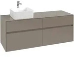 Villeroy & Boch Collaro Waschtischunterschrank 1400 x 548 x 500mm, mit LED