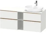 Duravit D-Neo Konsolenwaschtischunterbau mit M&ouml;belgriff Bronze geb&uuml;rstet -...
