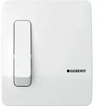 Geberit Urinal-Steuerung mit pneumatischer Sp&uuml;lausl&ouml;sung - wei&szlig;
