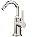 Dornbracht VAIA Bidet-Einhandbatterie mit Ablaufgarnitur - platin geb&uuml;rstet