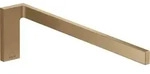 Axor Universal Rectangular Handtuchhalter - brushed bronze