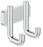 HEWI Serie 480 Doppelhaken chrom - chrom