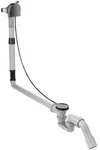 Axor Exafill S Komplettset Wanneneinlauf f&uuml;r Sonderbadewannen, polished black chrome