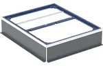 Geberit Duofix Installationsrahmen, 110x90 cm f&uuml;r sieben F&uuml;&szlig;e - Neutral