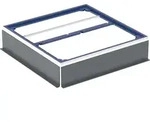 Geberit Duofix Installationsrahmen, 100x100cm f&uuml;r f&uuml;nf F&uuml;&szlig;e - Neutral