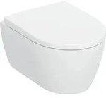 Geberit iCon Set Wand-WC Set Compact mit TurboFlush, wei&szlig; matt - wei&szlig; matt