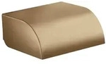 Axor Universal Circular Toilettenpapierhalter - brushed bronze