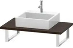 Duravit L-Cube Konsole 800mm - nussbaum geb&uuml;rstet