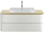 Duravit Happy D.2 Plus Konsolenplatte mit einem Ausschnitt, 1000 x 550mm -