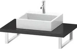 Duravit L-Cube Konsole 800mm - Graphit supermatt