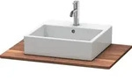Duravit Xsquare Konsole mit einem Ausschnitt XS061D, 800 x 550mm - Amerikanischer