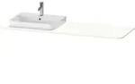 Duravit Happy D.2 Plus Konsolenplatte mit einem Ausschnitt, 1600 x 550mm - wei&szlig;