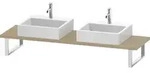 Duravit L-Cube Konsole 800mm - mediterrane eiche