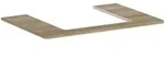 Hansgrohe Xelu Q Konsole 780/550 f&uuml;r Aufsatzwaschtisch geschliffen 500mm -...