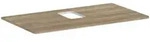 Hansgrohe Xelu Q Konsole 980/550 f&uuml;r Aufsatzwaschtisch mit Hahnloch - Eiche...