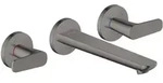 Axor Citterio C 3-Loch Waschtischarmatur - polished black chrome