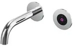 Steinberg Serie 100 Waschtisch-Wand-Einhebelmischer elektronisch - brushed...