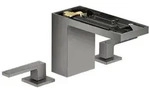 Axor MyEdition 3-Loch Waschtischarmatur 110 ohne Platte - polished black chrome