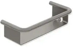 HEWI Serie 480 Duschkorb mit Haken dunkelgrau perlglimmer tiefmatt - dunkelgrau