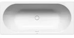 Kaldewei Centro Duo Rechteck-Badewanne; Modell 132; 1700 x 750 x 460mm - alpinwei&szlig;