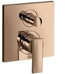 Axor Citterio Einhebel-Wannenmischer Unterputz - polished red gold optic
