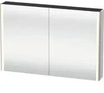 Duravit xSquare Spiegelschrank XS7114 1200 x 156mm - Nordic wei&szlig; seidenmatt Lack