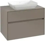 Villeroy & Boch Collaro Waschtischunterschrank 800 x 500 x 548mm, mit LED Beleuchtung