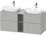 Duravit D-Neo Konsolenwaschtischunterbau mit M&ouml;belgriff chrom - Betongrau matt