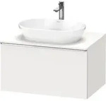 Duravit D-Neo Konsolenwaschtischunterbau mit M&ouml;belgriff chrom - Wei&szlig; Matt...