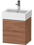 Duravit D-Neo Waschtischunterbau wandh&auml;ngend mit M&ouml;belgriff Edelstahl...