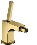 Axor Citterio Einhebel-Bidetmischer mit Zugstangen-Ablaufgarnitur - polished gold