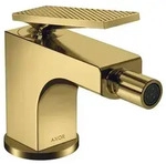 Axor Citterio Einhebel-Bidetmischer mit Rautenschliff - polished gold optic