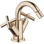Dornbracht Tara. Bidet-Einlochbatterie - champagne geb&uuml;rstet