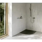 Bette Floor Corner Viertelkreis-Duschwanne 90x90cm - anthrazit