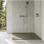 Bette Floor Side Rechteck-Duschwanne mit Wannentr&auml;ger, 110 x 90cm; Modell 3396...