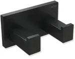 HEWI System 900 Q Doppel-Handtuchhaken - schwarz matt
