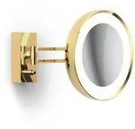 Decor Walther BS 36 7X LED Wandkosmetikspiegel siebenfache Vergr&ouml;&szlig;erung - Gold