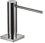 Dornbracht Sp&uuml;lmittelspender mit eckiger Rosette - dark chrome