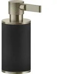 Gessi Inciso Stand-Seifenspender Glas dunkel - Finox Optik