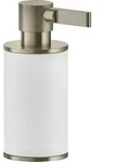 Gessi Inciso Stand-Seifenspender Glas hell - Finox Optik