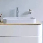 Duravit Happy D.2 Plus Konsolenplatte mit einem Ausschnitt, 1600 x 550mm -