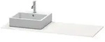 Duravit Xsquare Konsole mit einem Ausschnitt XS060G, 1400 x 550mm - Lack hochglanz