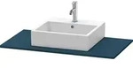 Duravit Xsquare Konsole mit einem Ausschnitt XS060E, 1000 x 550mm - nachtblau
