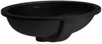 LAUFEN Savoy Einbauwaschtisch von unten 500 x 416mm - schwarz matt