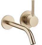 Dornbracht Meta Waschtisch-Wand-Einhandbatterie Ausladung 190mm - light gold