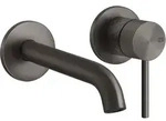 Gessi 316 Intreccio Waschtisch-Wand-Einhebelmischer 117-147mm - Metall schwarz